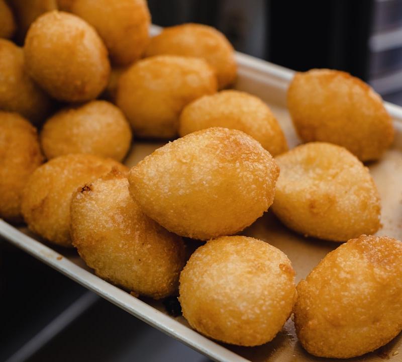 Crispy Cheese Buñuelos