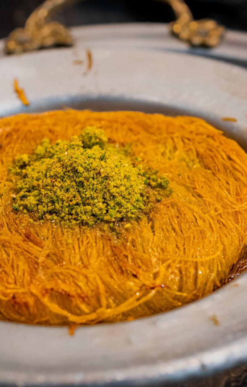 15-Min Crispy Cheese Pastry with Hot Honey
