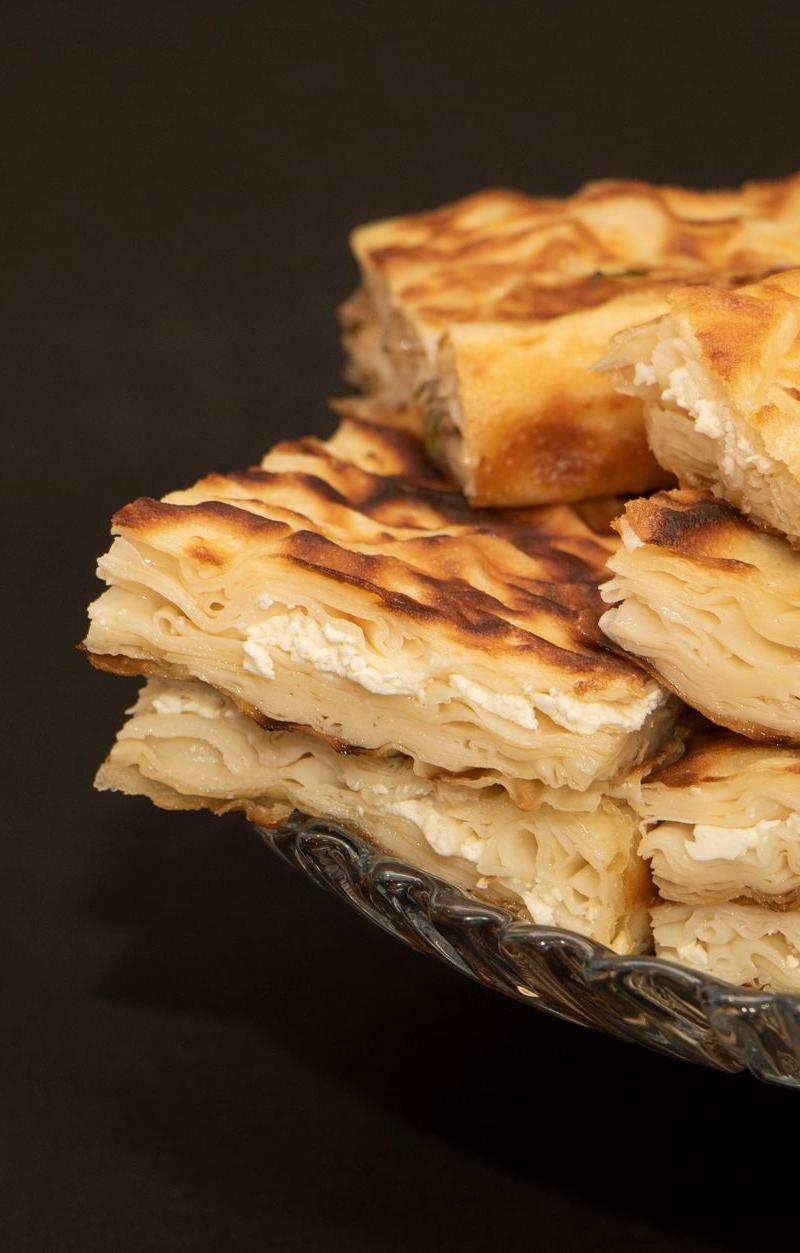 Crispy Cheese Phyllo Triangles