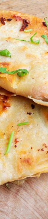 Crispy Cheese Quesadilla
