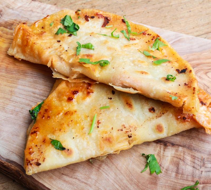 Crispy Cheese Quesadilla