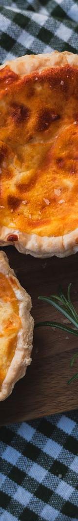 Crispy Cheese Tart with Tomatoes & Olives