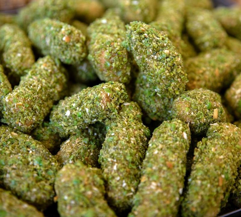 Crispy Cheese-Wrapped Pickles