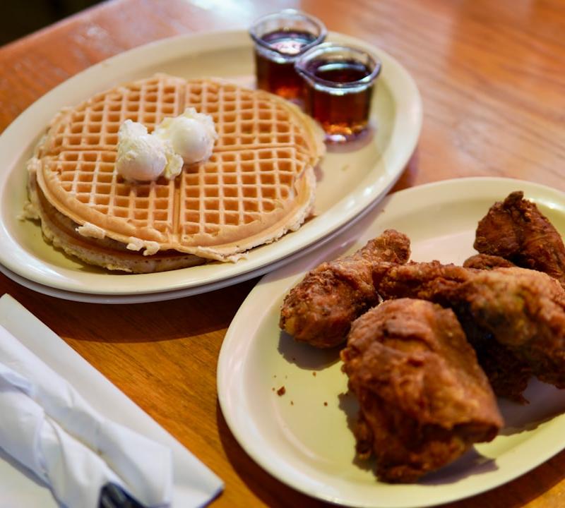 Crispy Chicken and Waffles