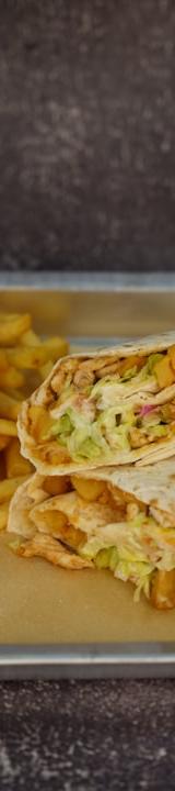 Crispy Chicken Caesar Wrap