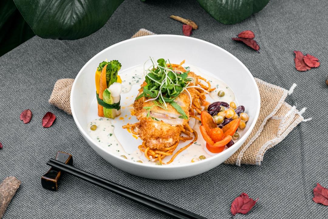 Crispy Chicken Coconut Curry Bowl