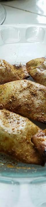 Crispy Chicken Ouzi with Fatteh