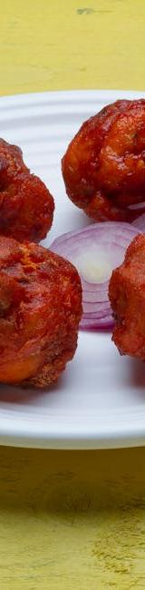 Crispy Chicken Pakora Bites