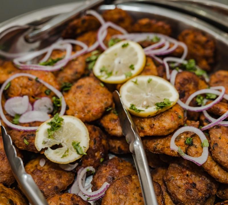 Crispy Chicken Pakora with Quick Pickles
