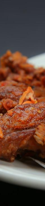 Crispy Chicken Pakora with Cucumber & Carrot Slaw