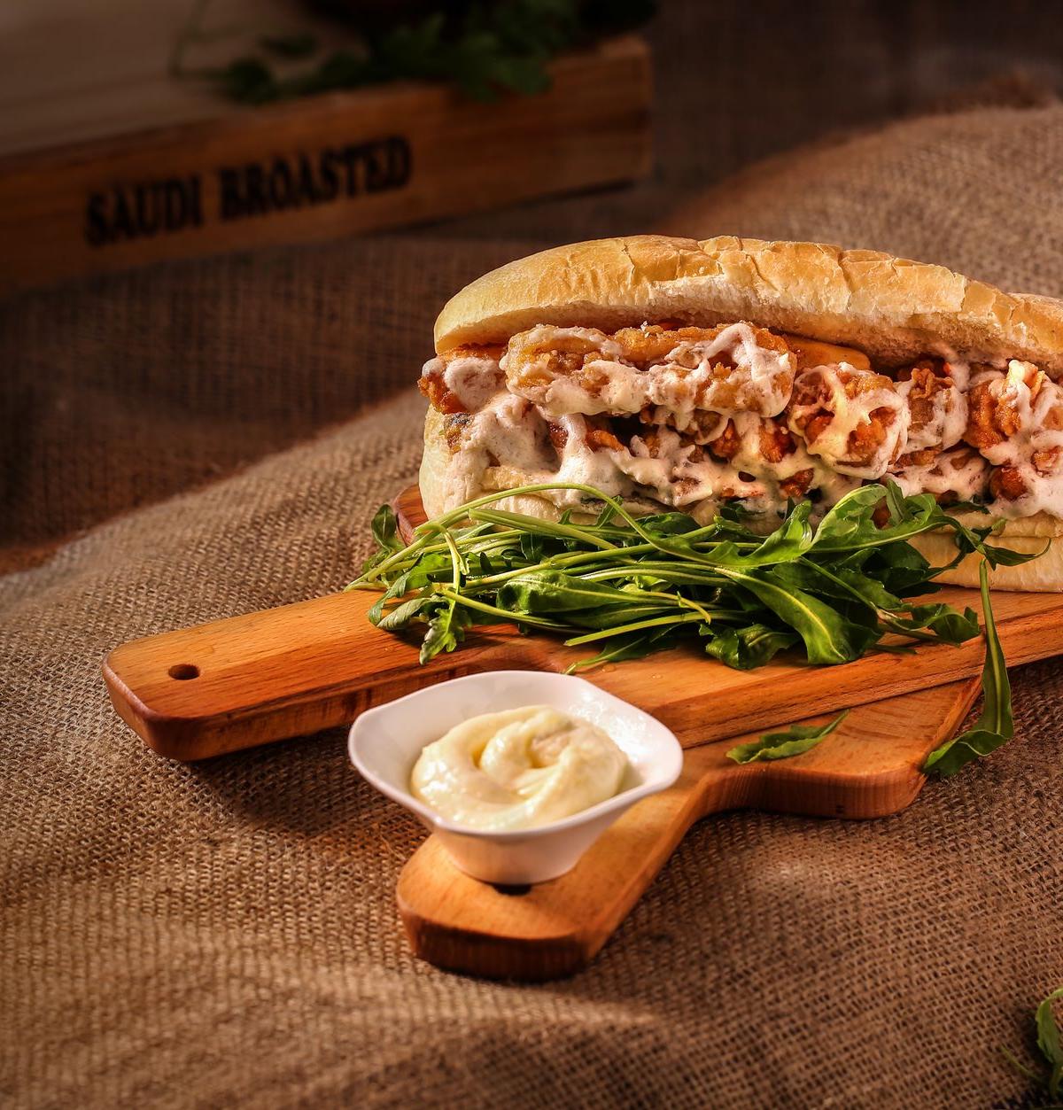 Crispy Chicken Parm Sandwich