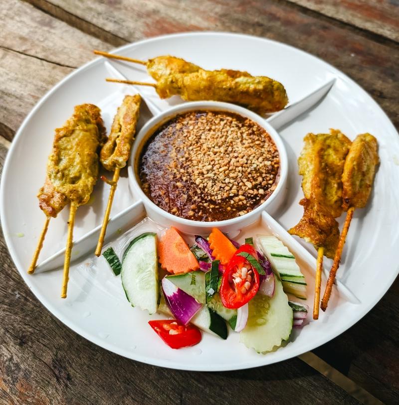 Crispy Chicken Satay