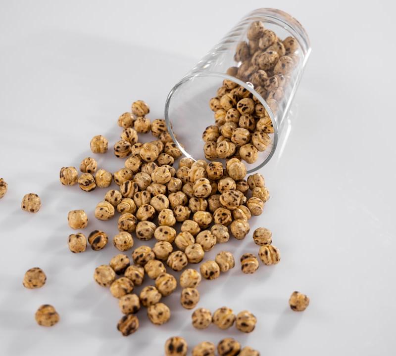 Crispy Chili Garlic Chickpeas