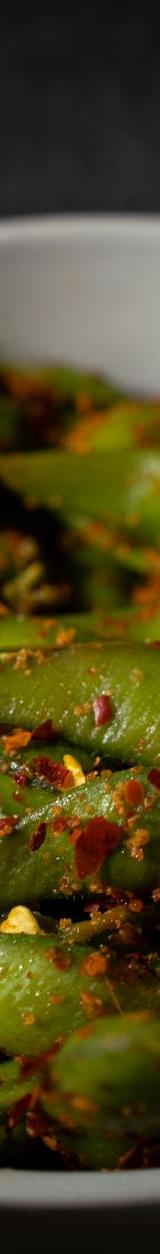 Crispy Chili Garlic Edamame