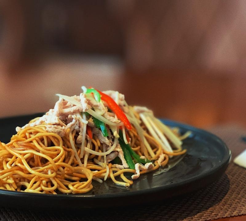 Crispy Chili Oil Noodle Stir-Fry