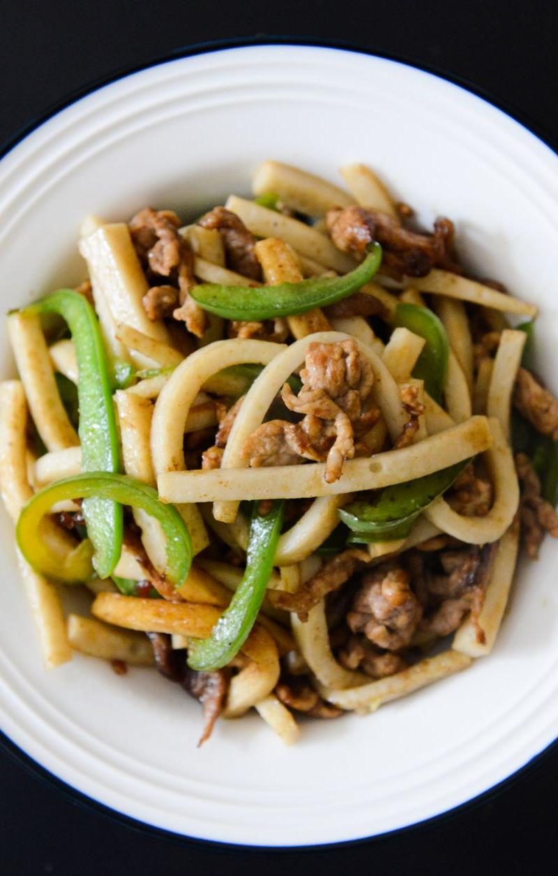 Crispy Chili Oil Rice Cakes
