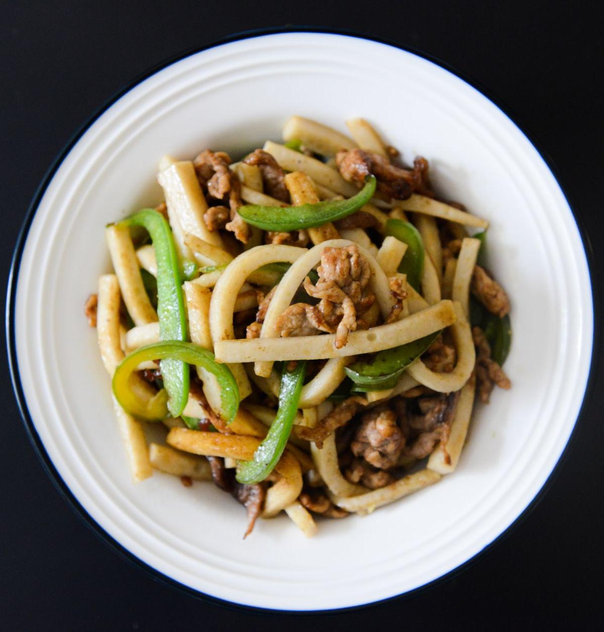 Crispy Chili Oil Rice Cakes