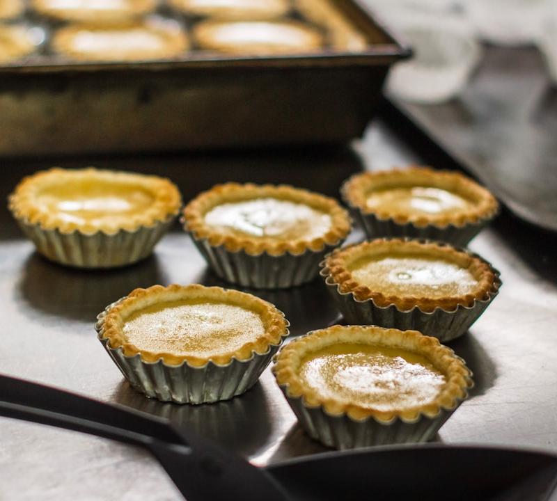 Crispy Chinese Egg Tarts
