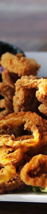 Crispy Chopitos with Garlic Aioli