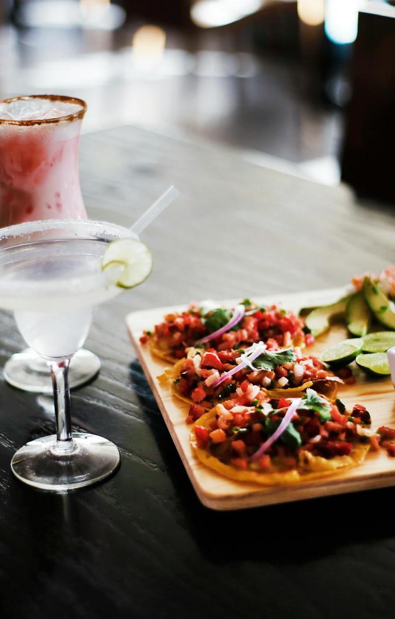 Crispy Chorizo & Cheese Tostadas