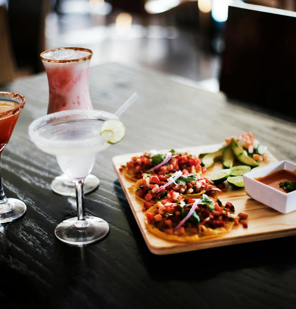 Crispy Chorizo & Cheese Tostadas