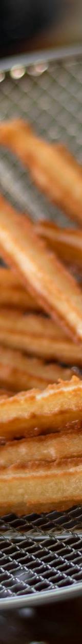Crispy Churros With Cinnamon Sugar & Chocolate