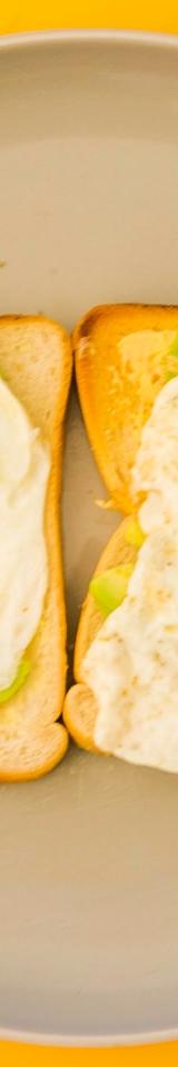 Crispy Cloud Toast with Avocado & Egg
