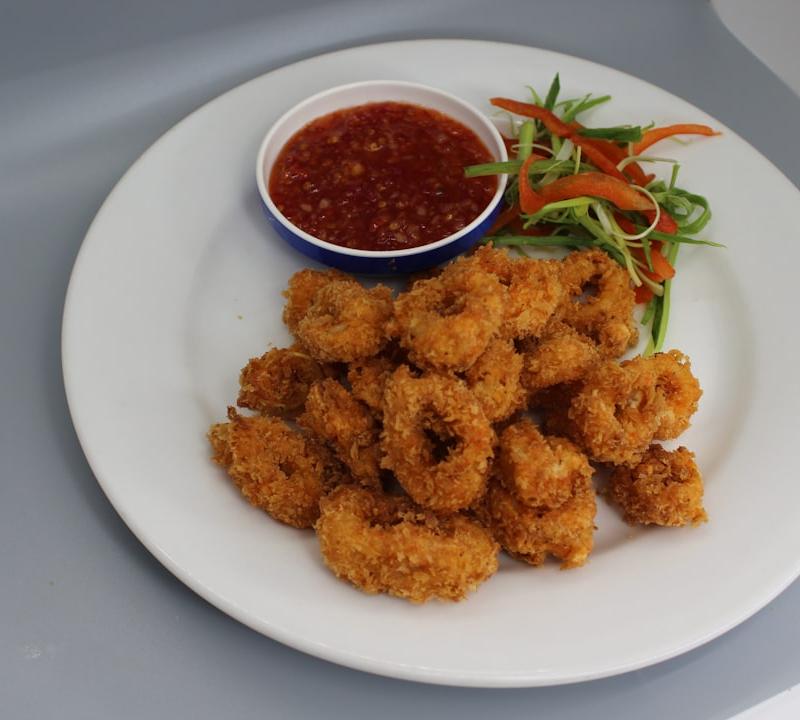 Crispy Coconut Shrimp with Sweet Chili Dip