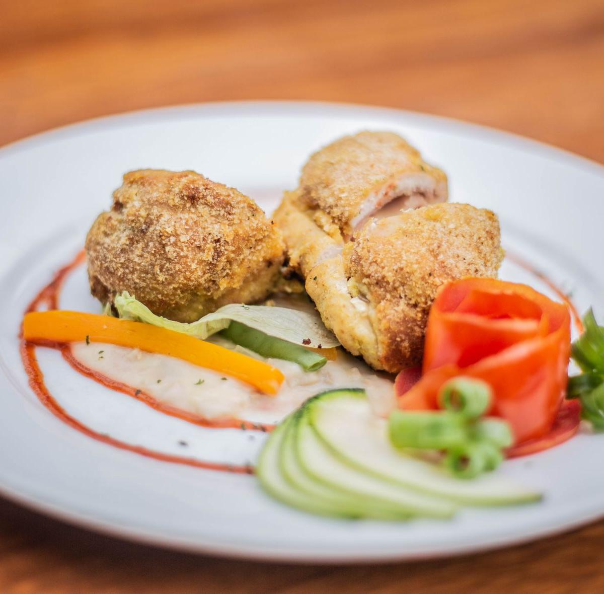 Crispy Cordon Bleu with Creamy Sauce