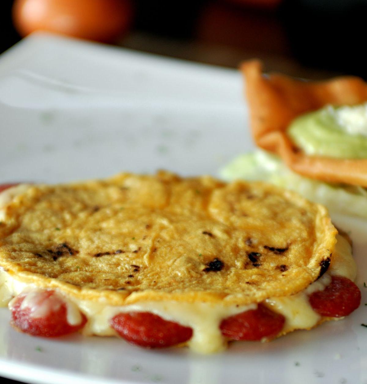 Crispy Corn Cachapas with Melted Cheese
