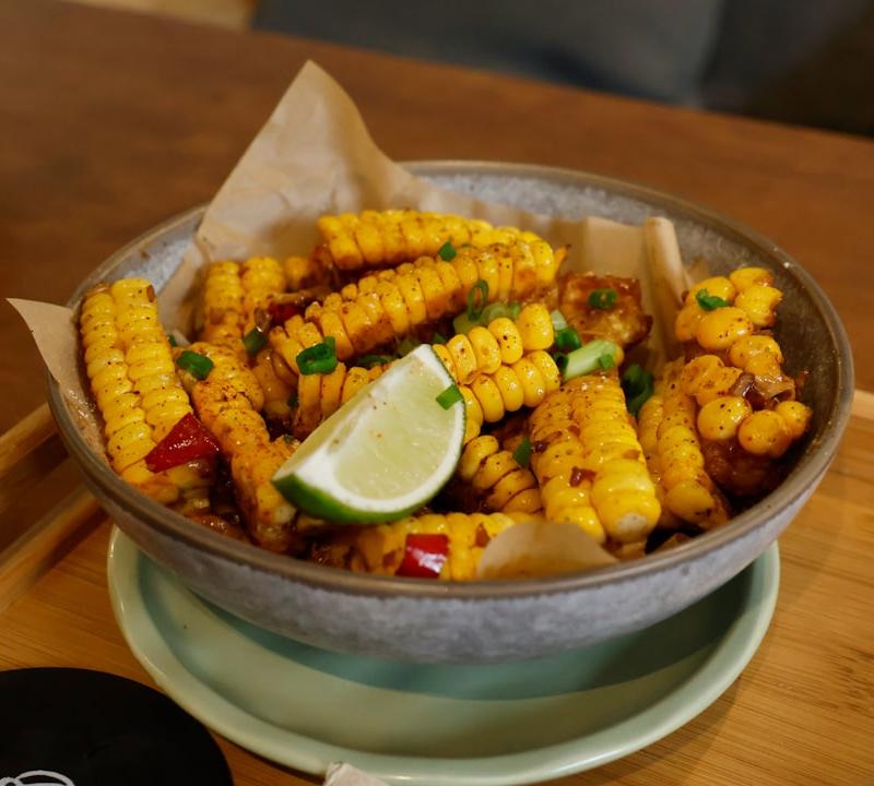 Crispy Corn Ribs with Chili-Lime Butter