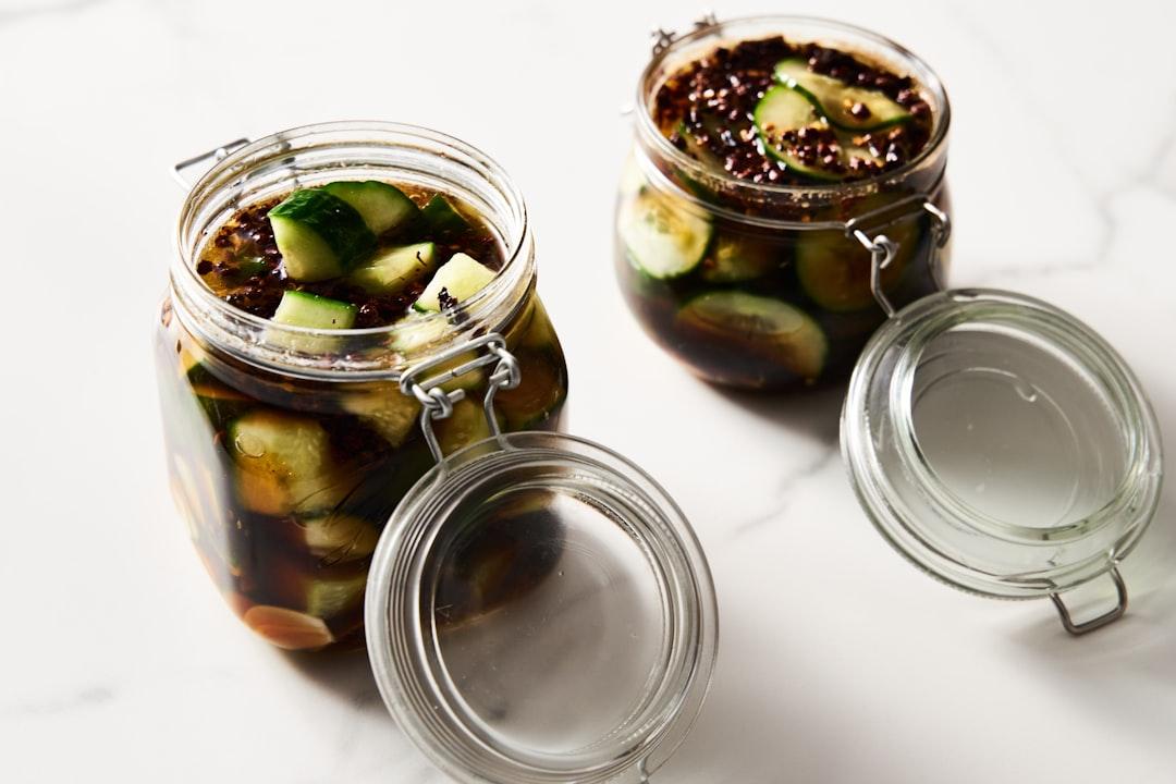 Crispy Cucumber Chili Crunch Bites