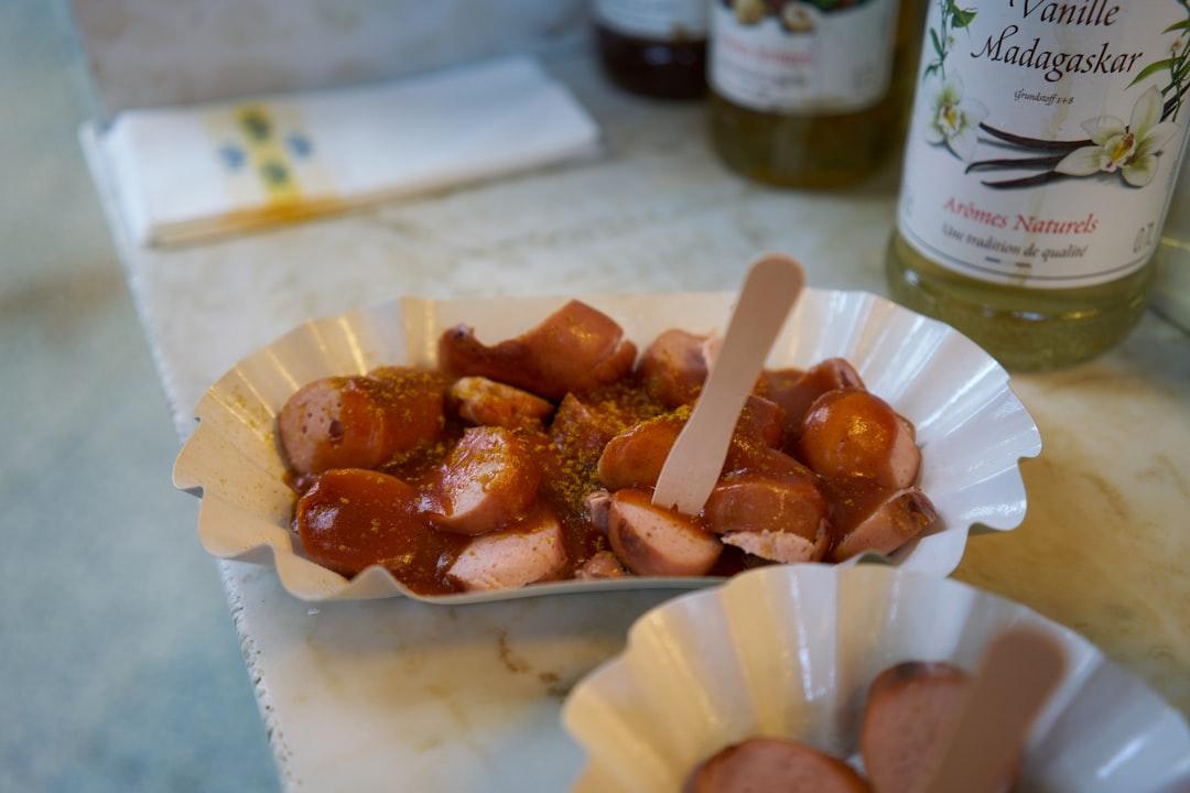Crispy Currywurst with Fries