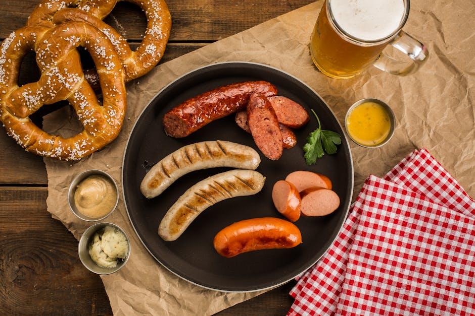 Crispy Currywurst with Toasted Rolls