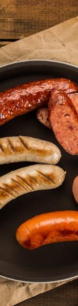 Crispy Currywurst with Toasted Rolls