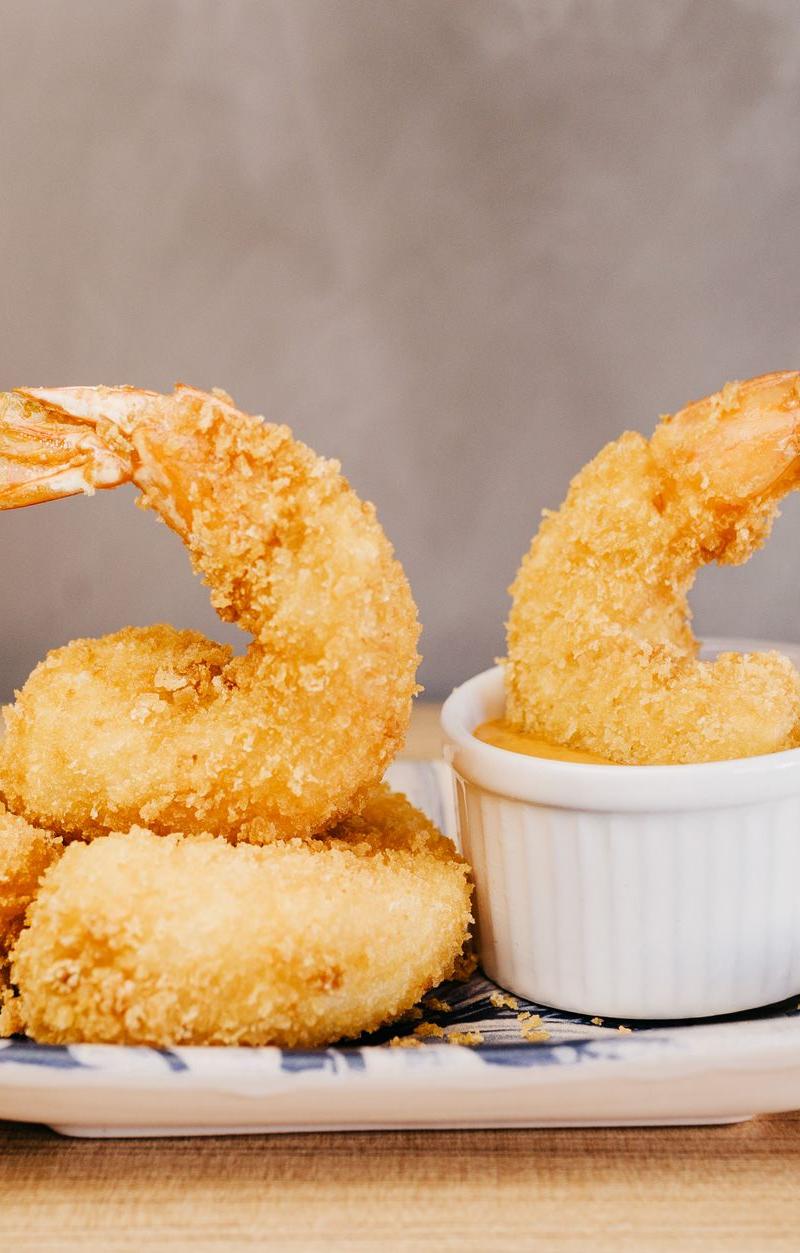 Crispy Ebi Fry with Ponzu Dipping Sauce