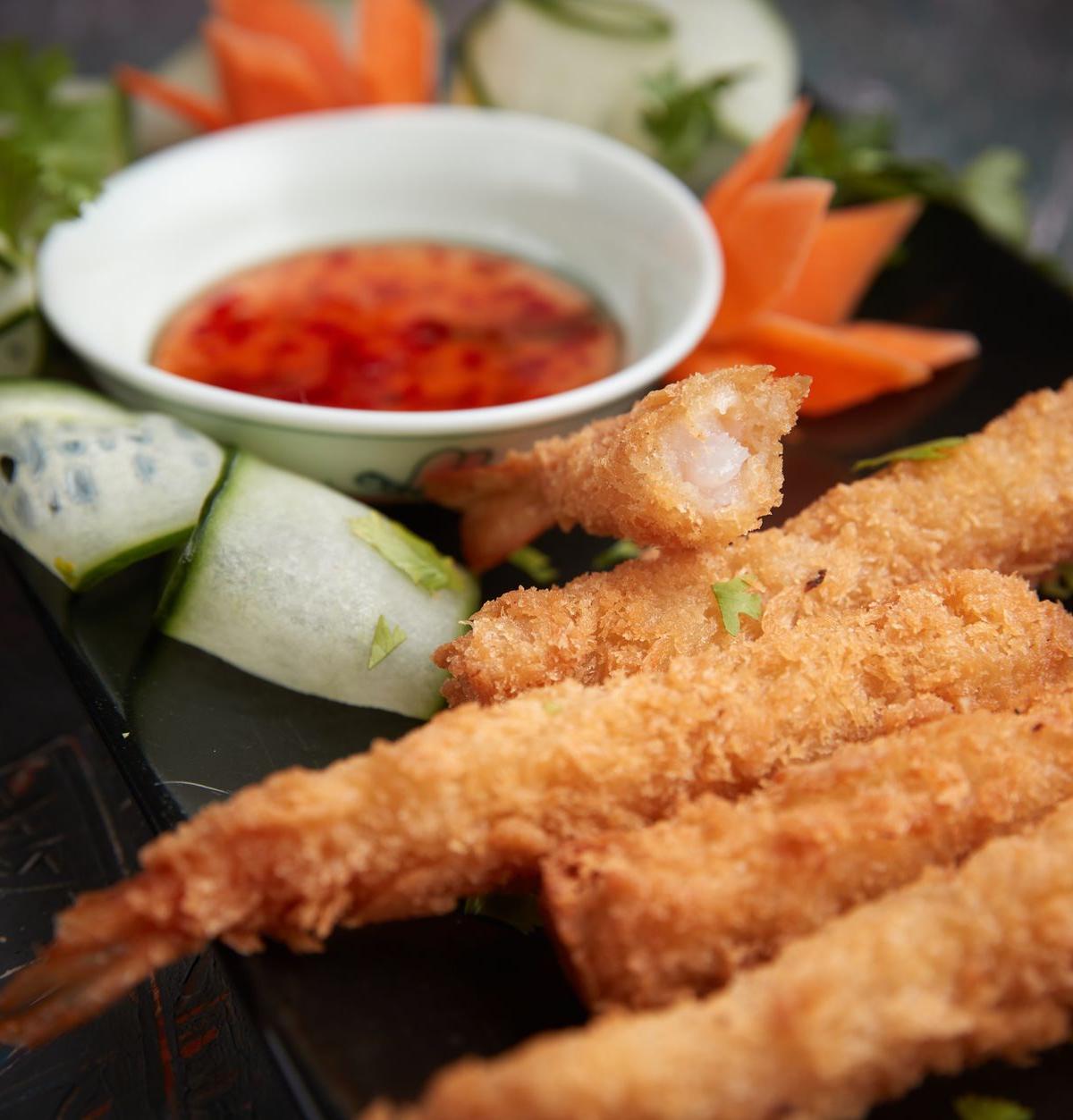 Crispy Ebi Fry with Sweet Chili Dipping