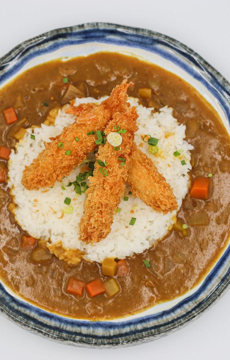Crispy Ebi Fry with Tonkatsu Sauce