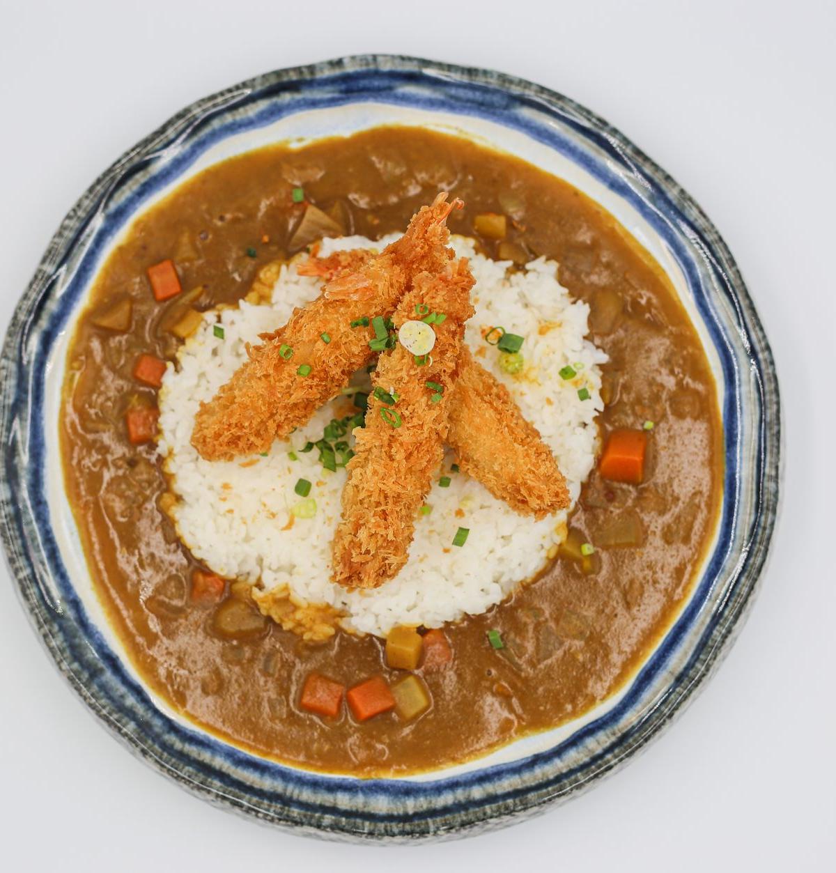 Crispy Ebi Fry with Tonkatsu Sauce