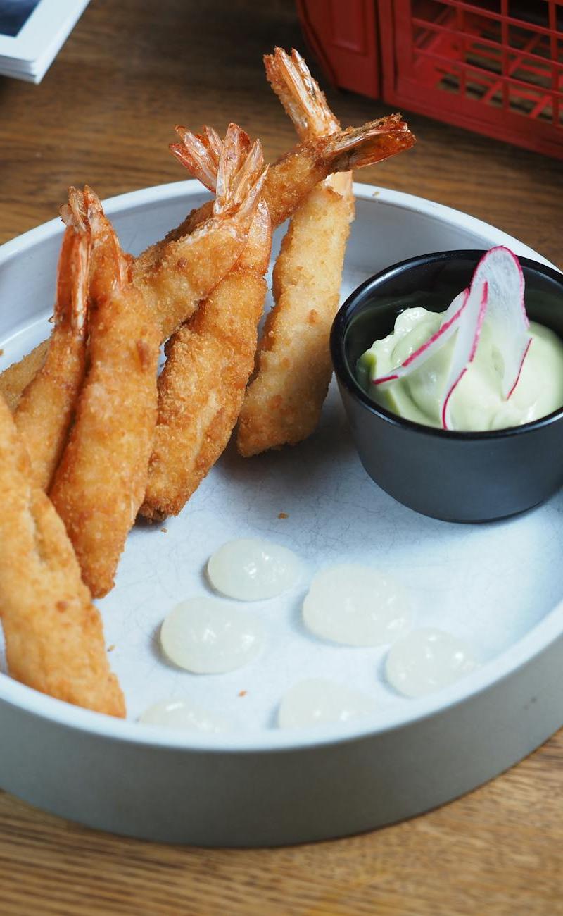 Crispy Ebi Fry with Wasabi Mayo
