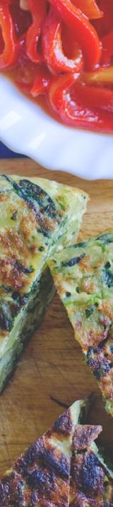 Crispy-Edge Vegetable Frittata