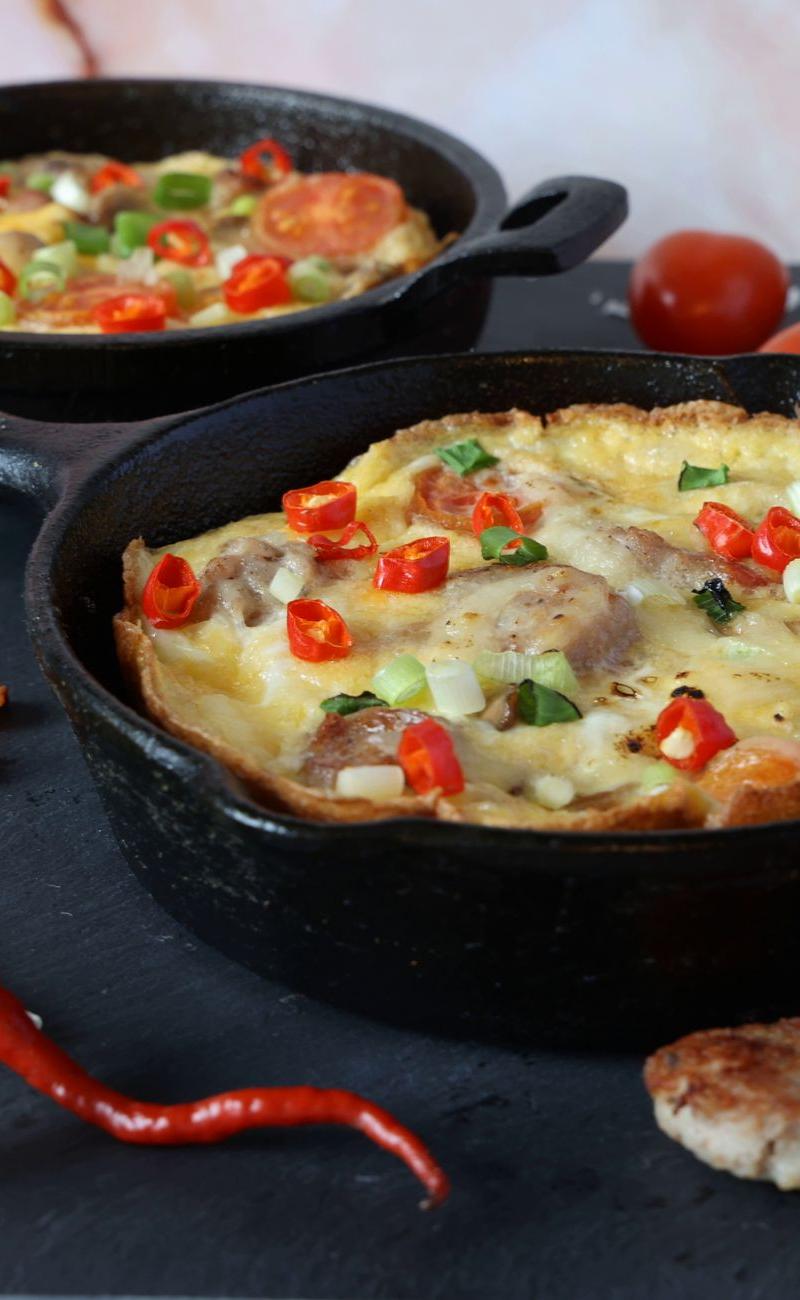 Crispy-Edged Skillet Frittata