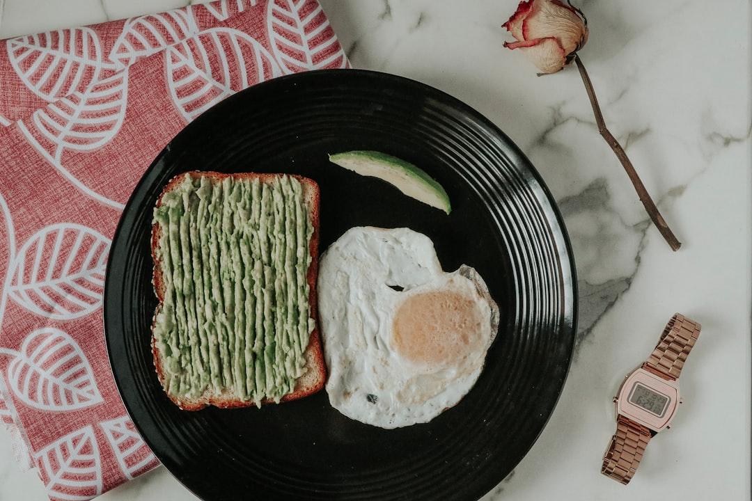 Crispy Egg Avocado Toast with Chili Oil