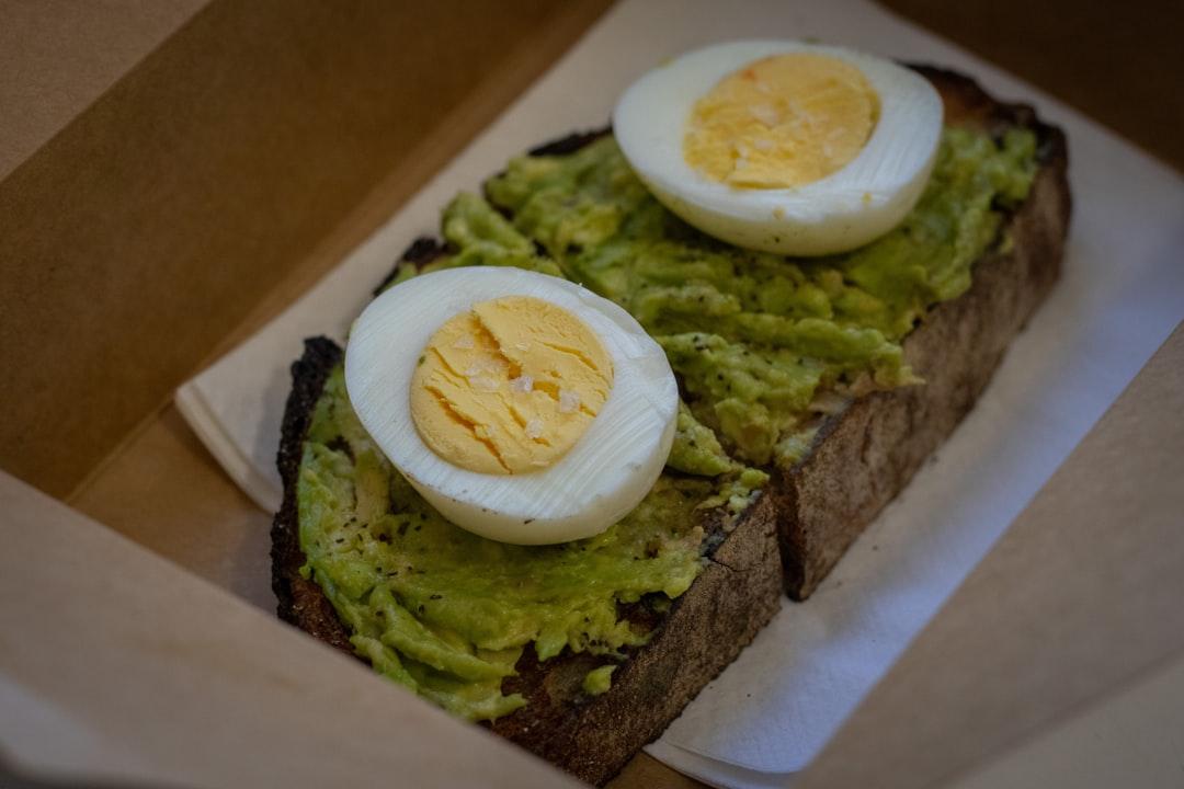 Crispy Egg Avocado Toast with Hot Honey
