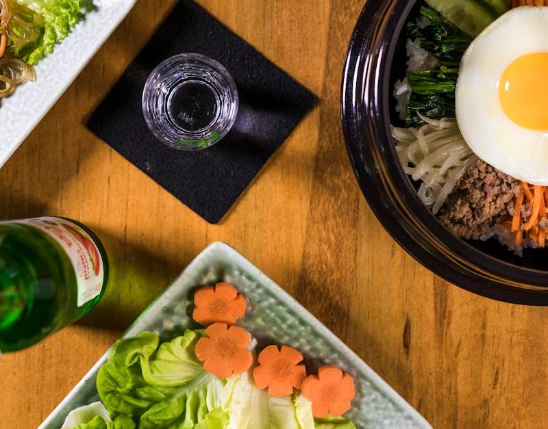 Crispy Egg Bibimbap with Gochujang