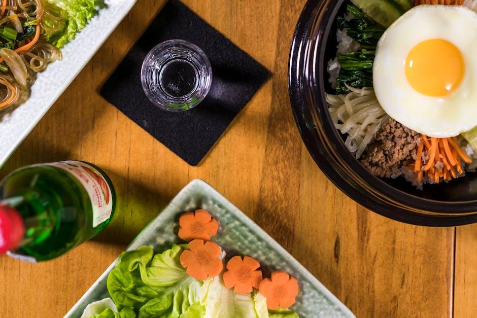 Crispy Egg Bibimbap with Gochujang