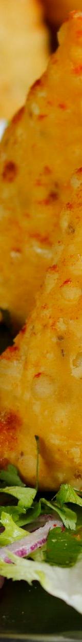 Crispy Ethiopian Sambuusa with Fresh Slaw