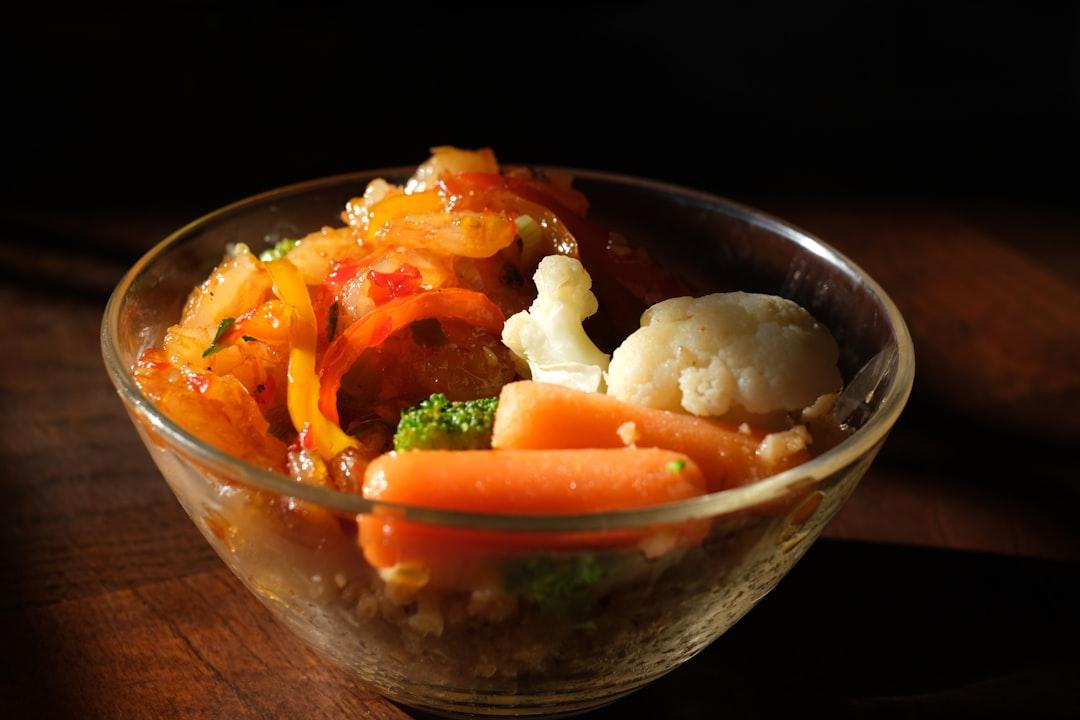 Crispy Farro & Roasted Veg Bowl