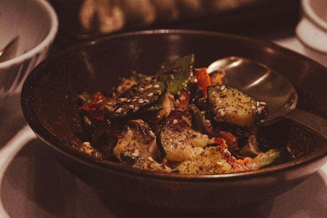 Crispy Farro & Roasted Veggie Bowl