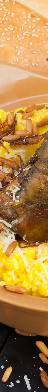Crispy Fattah with Spiced Lamb